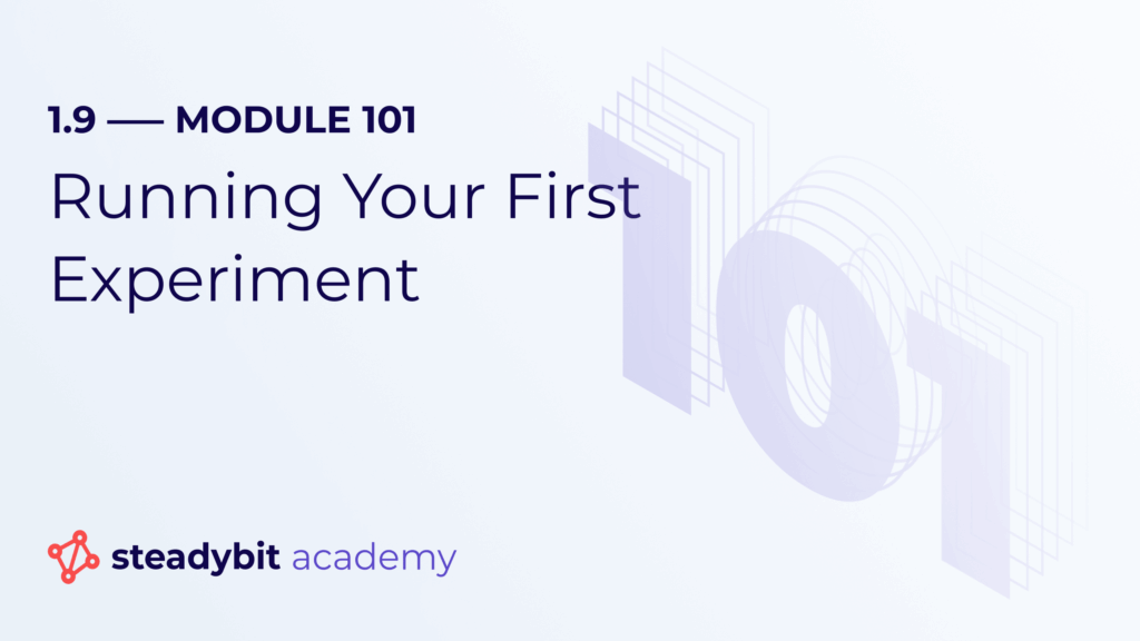 Running Your First Experiment