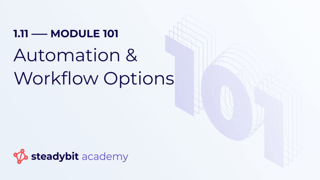 Automation & Workflow Options