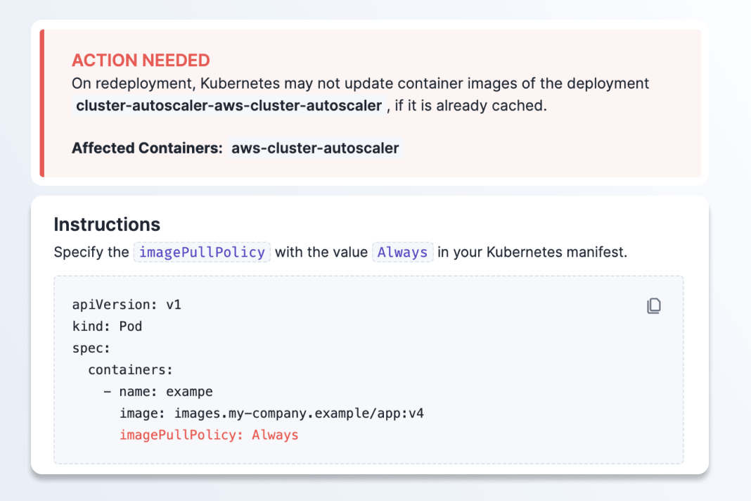 reliability advice - instructions